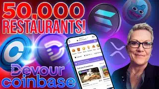 50,000 U.S. Restaurants Launch With Crypto via Coinbase!!🚀Devour $DPAY CEO Interview🔥