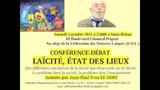 d&eacute;finition courte laicite