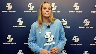 USD Women's Basketball | Post Game Media vs Binghamton