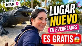Este lugar NUEVO en Everglades es GRATIS 😱 | Una cubana en Miami