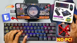 Mini PC Build In Mobile Setap Under 600₹ 😱 | How To Play Free Fire 🔥 Keyboard and mouse 💀