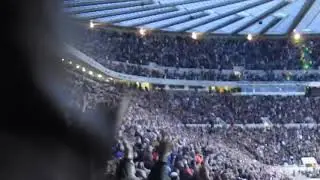 Cheik Tiote Volley vs Arsenal | 87th minute Equaliser to make it 4-4 *INSANE COMEBACK*  05/02/2011