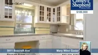Home for sale in Pleasant Ridge, OH | $189,900