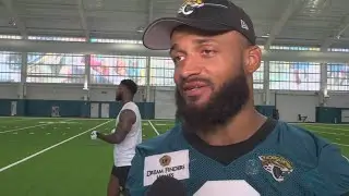 Jaguars' Gabe Davis focuses on building team bond, trust ahead of season