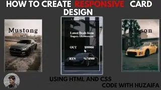 How to create a card design | How to create image gallery using html and css | html css project