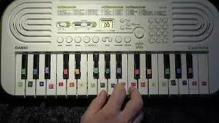 Inzingoefening 2 BPM 80 (Keyboard Casio SA50)