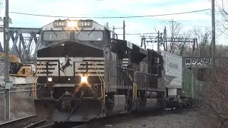 2 Hours of Trains around CP Marion (ft. NJT 4210) 4/13/25