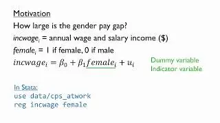 Dummy Variables