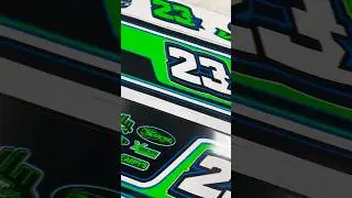 Neon Green Kart Wrap | 2025 Wrap Ideas #dirttrackracing #gokart #racewraps #printedwrap #karting