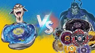Dr. Ziggurat's Spiral Capricorn vs Powerful Metal Fury 4D Beyblades