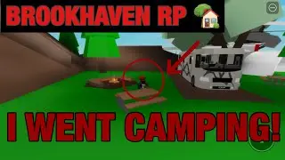I went CAMPING in BROOKHAVEN! | BROOKHAVEN! | LIL ROB TV