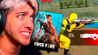Jugué FREE FIRE por PRIMERA VEZ *sale mal*