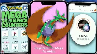 MEGA SALAMENCE Raid Counter Guide - 100 IVs, Weaknesses & More
