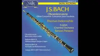J. S. Bach - Konzert BWV 1059 d-Moll - Indermühle