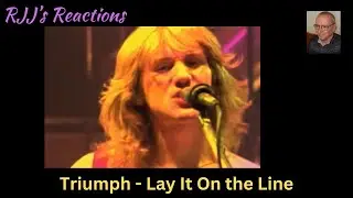 Triumph - Lay It on the Line 🇨🇦 Реакция RJJ