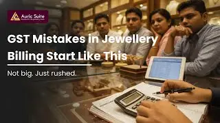 GST Mistakes in Jewellery Billing Start Like This | Auric Suite Jewellery ERP
