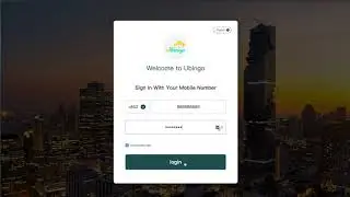 uBingo extranet - 1. Login