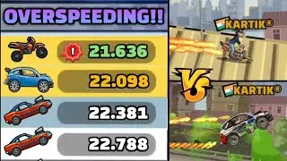 MOTOCROSS OVERTAKES UNSTOPPABLE RALLY CAR!! 🤯🔥 IN COMMUNITY SHOWCASE - Hill Climb Racing 2
