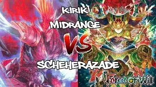 |Force of Will TCG| Reiya Cluster - Kirik Midrange VS Schere Post-Ban