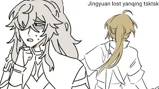 When Jingyuan lost Yanqing that one time (hsr animatic)