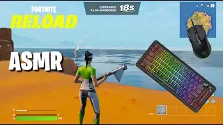 FORTNITE RELOAD 14 KILLS | ASMR 😴| KEYBOARD & MOUSE | REDRAGON BEHEMOTH PRO & RAZER COBRA
