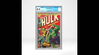 Hulk 181 CGC 4.5 | Wolverine&rsquo;s 1st Appearance | FMV $2,250 | Reveal Now!