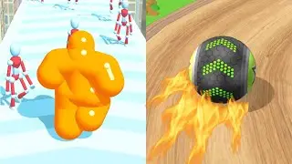 Going Balls vs Tall Man Run Max Levels Gameplay Android iOS - NEW BIG APK UPDATE