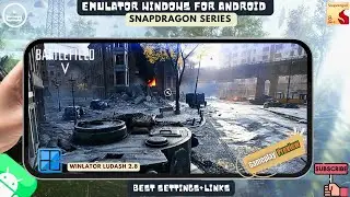 BATTLEFIELD V GAMEPLAY GAMEHUB 5.3.5 ( ROG PHONE 8) #emulationdid 