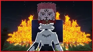 Surviving Jujutsu Kaisen as Mahoraga. (Minecraft)