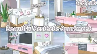 Beautiful Aesthetic Apartment + PropsID ✨🌸 SaveID : Sakura School Simulator