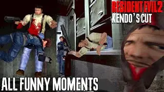 RESIDENT EVIL 2 Kendo's Cut Sitcom | All Best Funny Scenes and Moments (MOD)