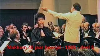 Makkum 1945 - 1985  Deel 5 van 10 - Interkerkelijk  Mannenkoor 