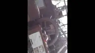 Spain flag on ship