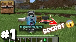 Minecraft Trial Series Part 1 - How to get FORTUNE 3... SECRET !!!