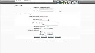 E-blast 111 Tutorial - Sending An Email