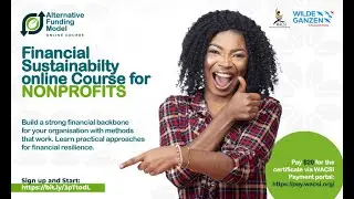 Sign up for the Alternative Funding Models online course