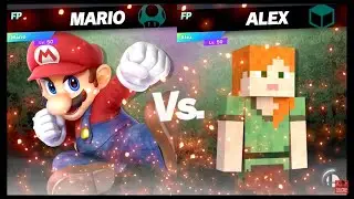 Super Smash Bros Ultimate Amiibo Fights – Mario vs the World #85 Mario vs Alex