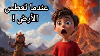 هل تعلم ماذا يحدث عندما تعطس الأرض؟ 😮🌋 مغامرة داخل البركان!