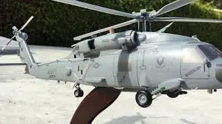 SHAW NAVY STORIES - HH-60H RESCUE HAWK HELICOPTER MODEL - HCS-5 - U.S. NAVY CSAR SPECWAR 04-19-2018