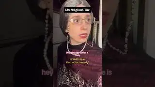 Tia walks in on Toad Metal Nun filming a video