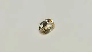 1.025 Carat Yellow Sapphire Very Good Cut Oval 7 x 5 mm Calibrated Heated Loose Stone