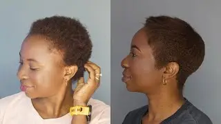 Natural Pixie Hair Cut | Relaxer-Free