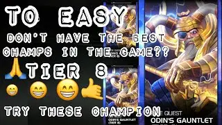 Odins Gauntlet Tier 8 Side Quest How To 100% - Odin Boss Side Event - Marvel Contest of Champions