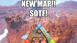 ARK: SURVIVAL EVOLVED! - BRAND NEW MAP! - SCORCHED EARTH SOTF THEMED!
