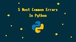 5 Most Common Errors in Python Programming #Shorts