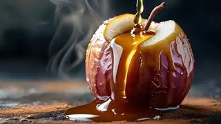 Gebackene &Auml;pfel mit Honig und Zimt. Das beste Herbstdessert.