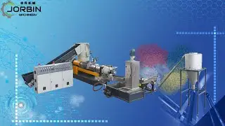 ML100 PP PE PET PVC FILM BAGS RECYCLE GRANULATOR EXTRUSION PLANT WITH AGGLOMERATOR