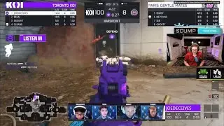 Gentlemates INSANE 100 Point COMEBACK vs KOI - Scump & Formal React