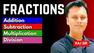 Fractions - Add subtract multiply and divide