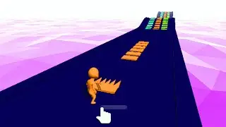 Max Score in Stack Colours IOS,Android New Levels Walkthrough gameplay #1